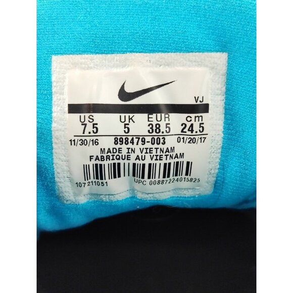 Nike Women's Flex Trainer Black Mesh Running Shoes Size 7.5 US - Picture 7 of 8